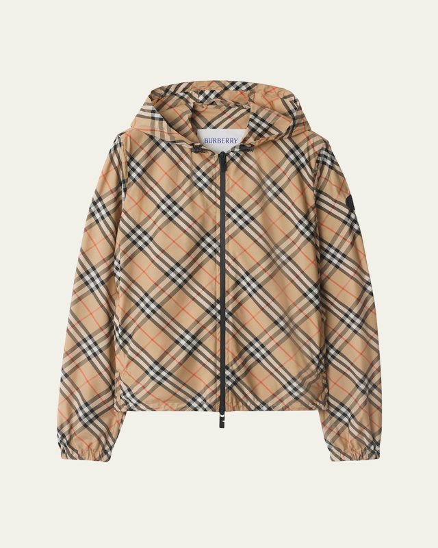 Salcombe Check Zip Track Jacket